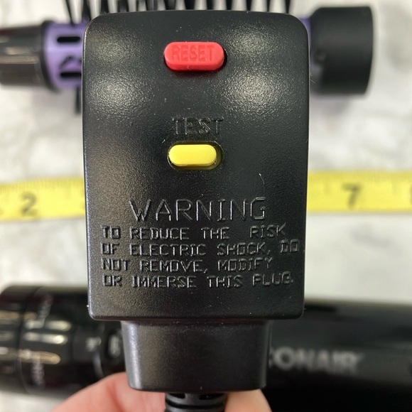 Conair Hot Air Styler Purple and Black curling tool Hair dryer heat cord - Picture 7 of 10